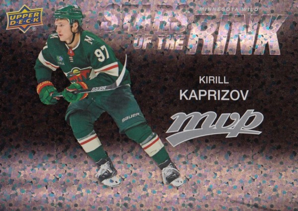 insert karta KIRILL KAPRIZOV 23-24 MVP Stars of the Rink číslo SS-8